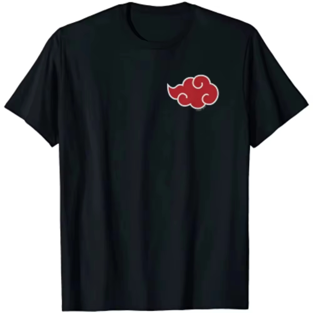 Streetwear Brand Japan - Kaos Pria Cetak Simbol Awan Akatsuki