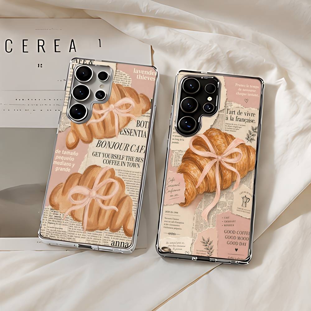 Streetwear Brand Quotes - Casing Ponsel Merek Streetwear Bread Newspaper