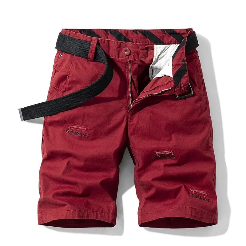 Corteiz Cargo Pant - Celana Pendek Kasual Katun Pria Tanpa