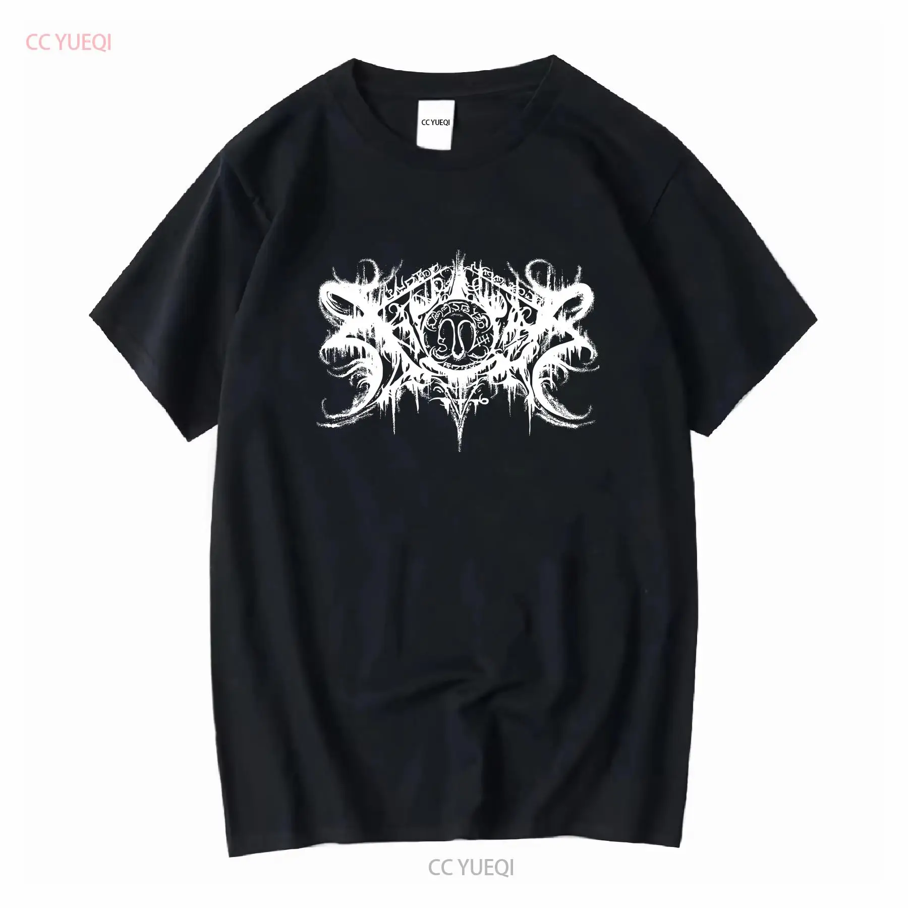 Streetwear Brand For Men - XASTHUR Kaus Baru Hitam Metal Melodic