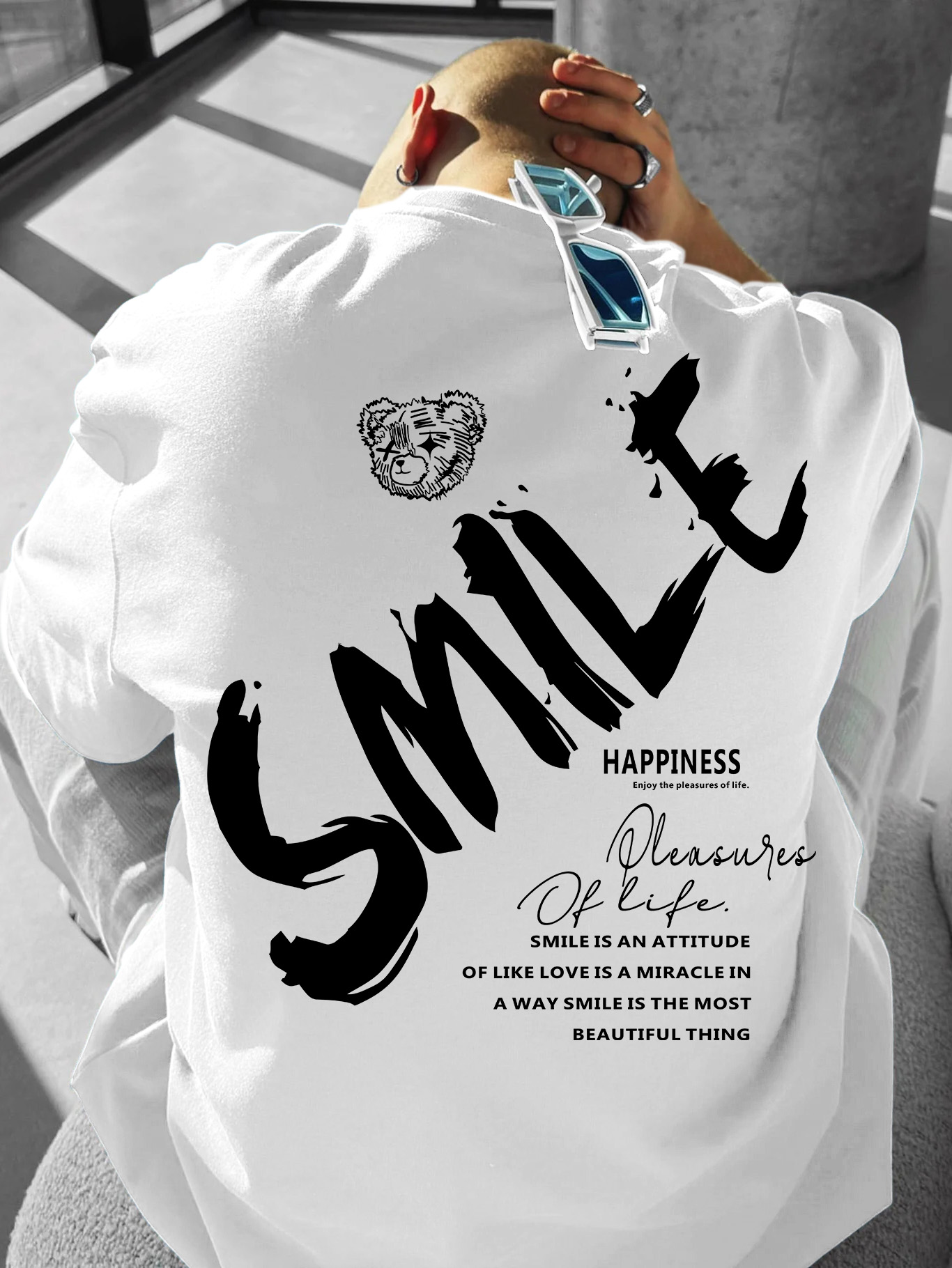 Streetwear Brand Quotes - Kaos Pria Oversize Streetwear Merk Smile