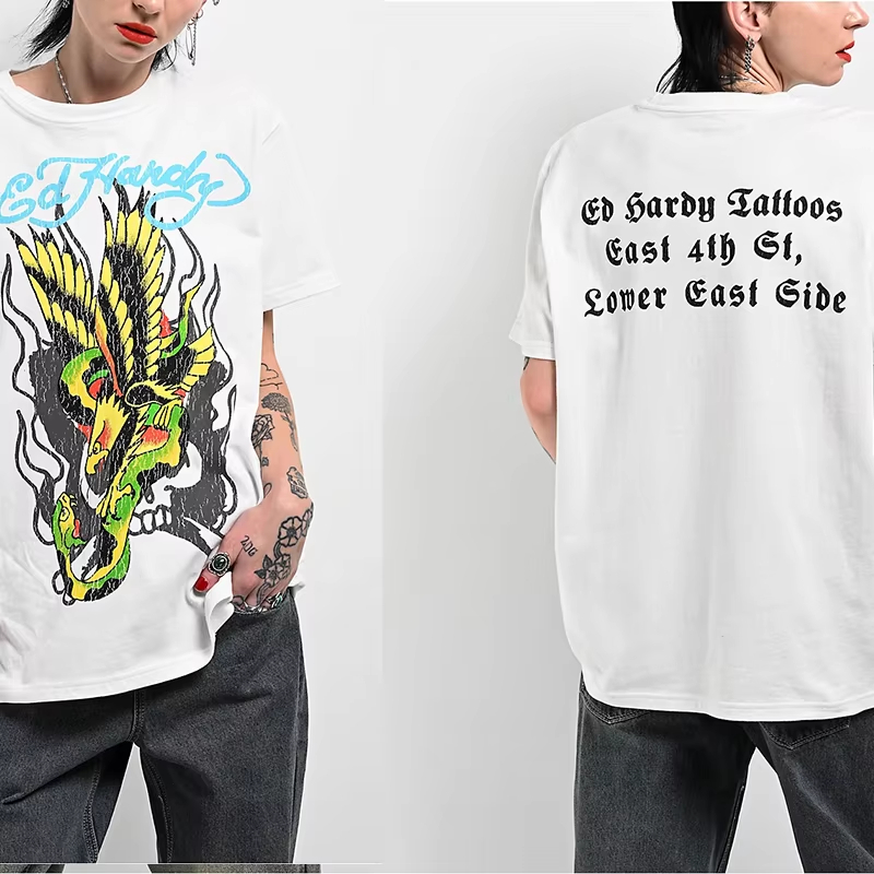 Kaus Merek Tato Trendi Jalanan - Streetwear Brand Japan ulasan dan harga