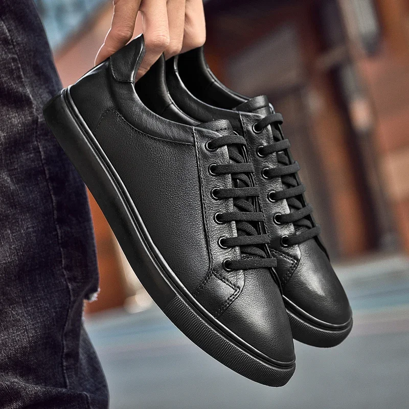 Sepatu Kulit Asli Merek Fashio - Streetwear Brand Shoes ulasan dan harga