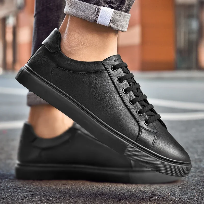 Sepatu Kulit Asli Merek Fashio - Streetwear Brand Shoes ulasan dan harga
