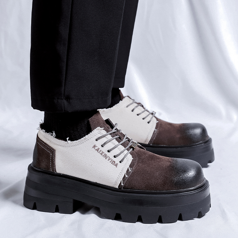 Sepatu Kulit Pria Model Square - Streetwear Brand Japan ulasan dan harga