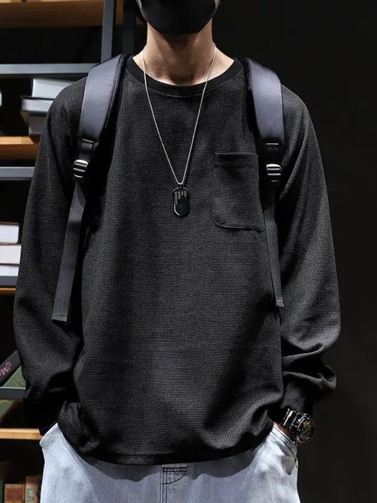 Kaos Unicolor Base Layer Sweat - Streetwear Brand Quotes ulasan dan harga