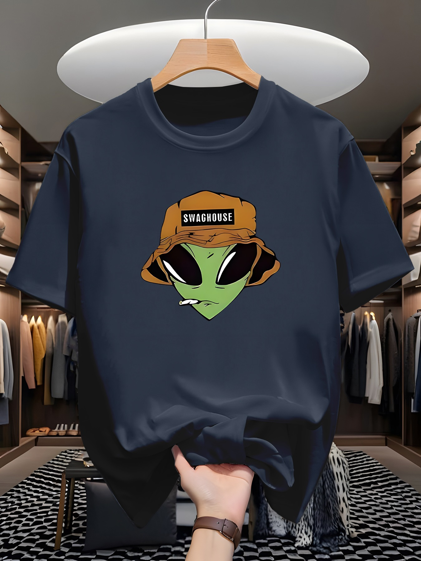 Kaos Pria Fashion 2025 Kaos Gr - Streetwear Brand Japan ulasan dan harga