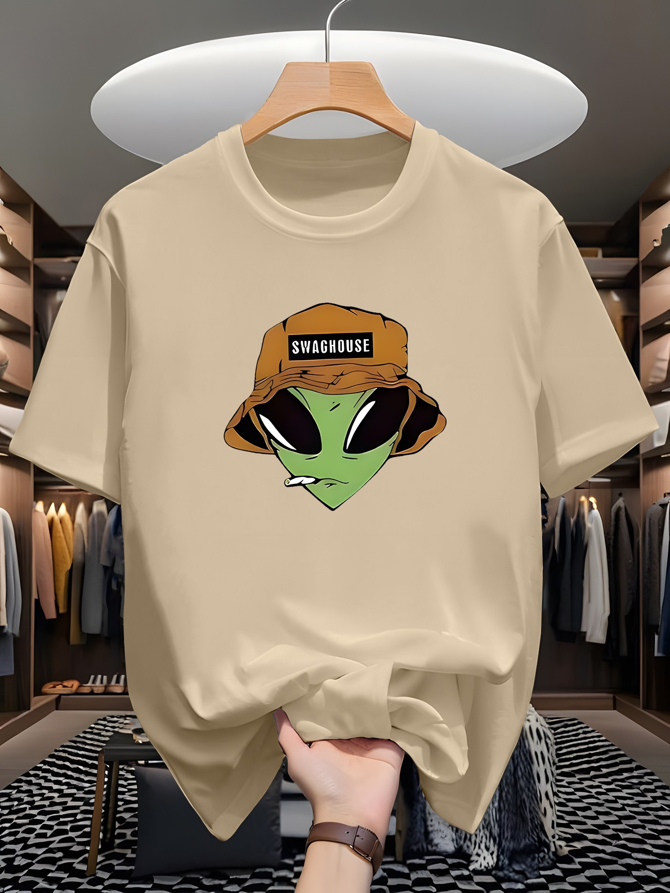 Kaos Pria Fashion 2025 Kaos Gr - Streetwear Brand Japan ulasan dan harga