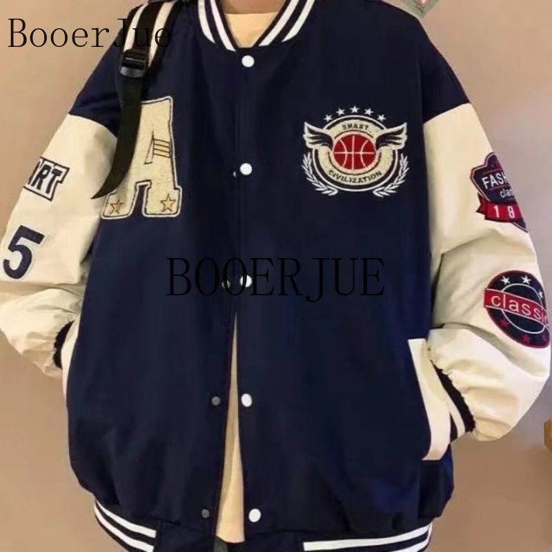 Jaket Bomber Kulit Imitasi Pat - Streetwear Brand For Men ulasan dan harga