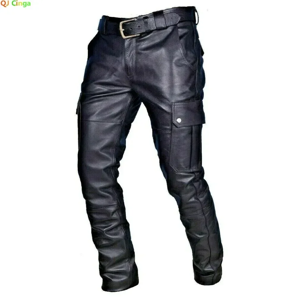 Celana Kulit Motor Pria dengan - Corteiz Cargo Pant ulasan dan harga