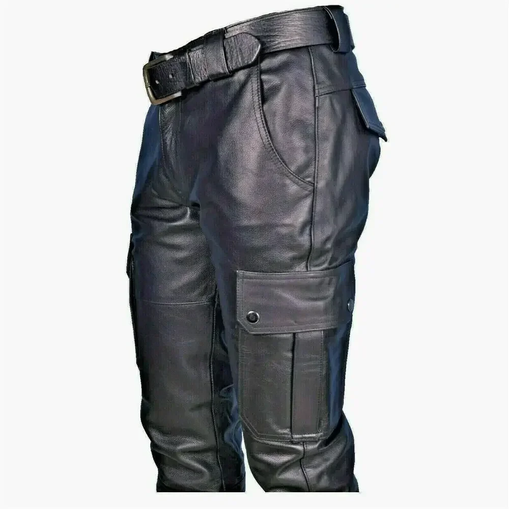Celana Kulit Motor Pria dengan - Corteiz Cargo Pant ulasan dan harga