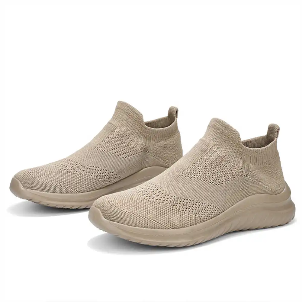 Sepatu olahraga pria, krem lem - Streetwear Brand Famous ulasan dan harga