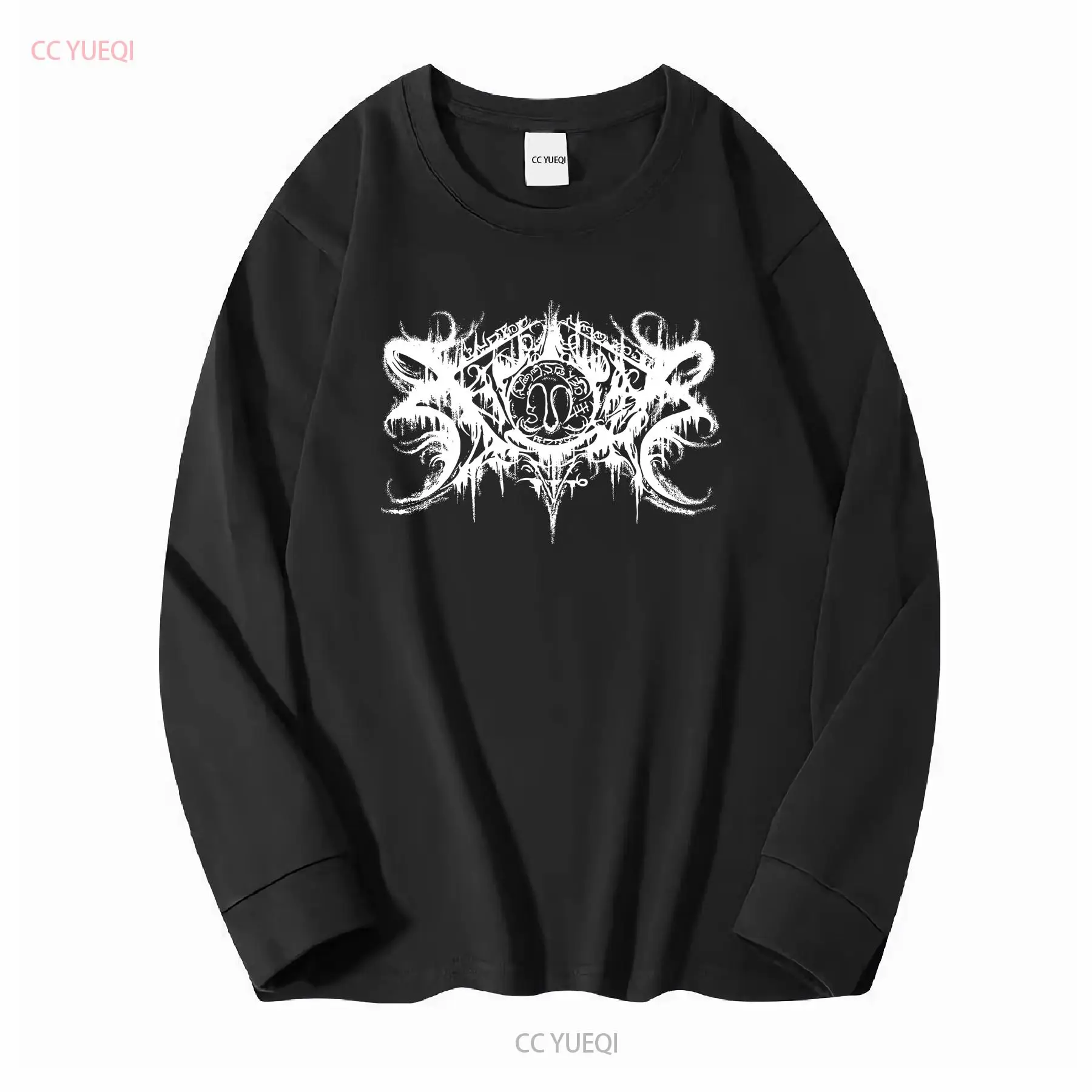 XASTHUR Kaus Baru Hitam Metal  - Streetwear Brand For Men ulasan dan harga
