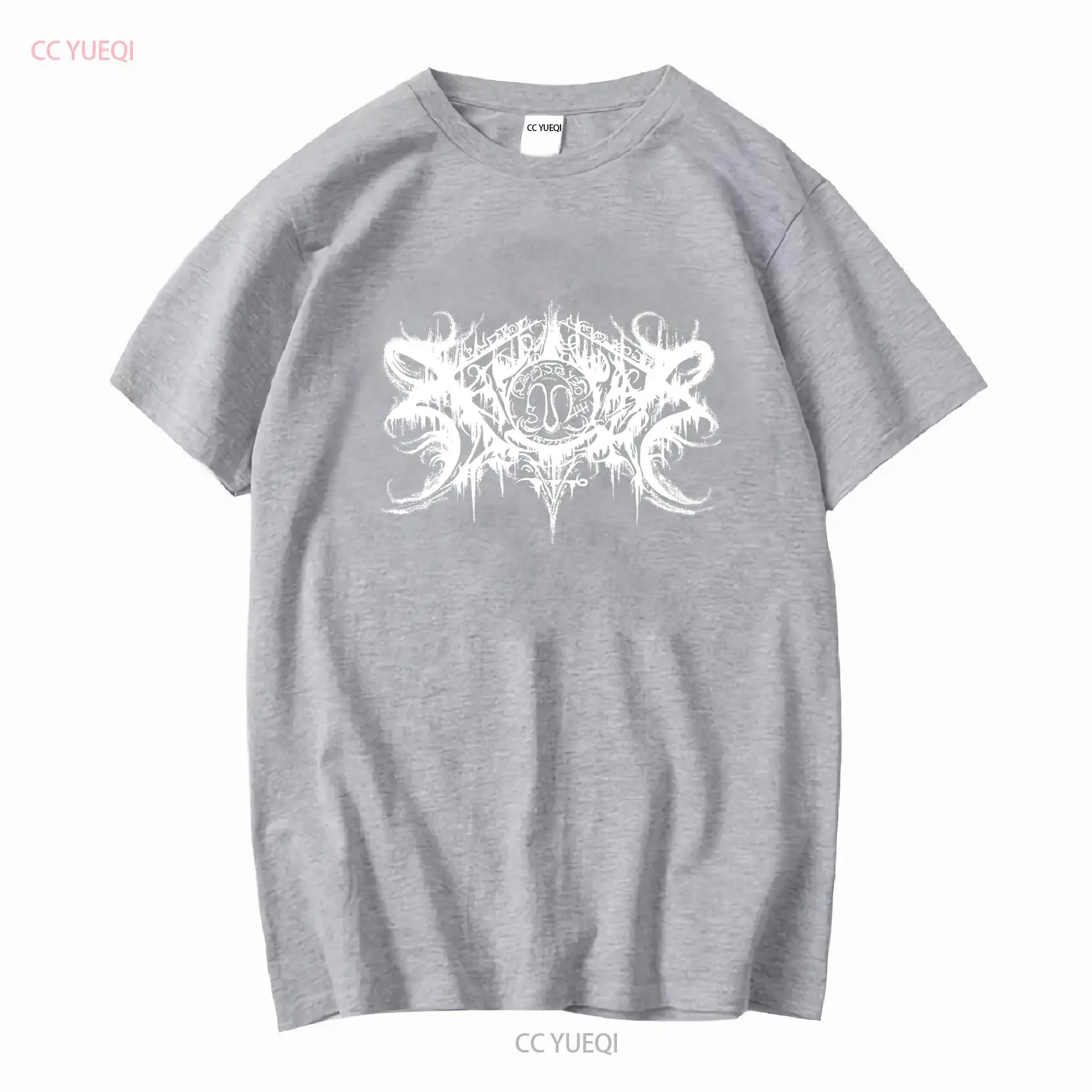 XASTHUR Kaus Baru Hitam Metal  - Streetwear Brand For Men ulasan dan harga