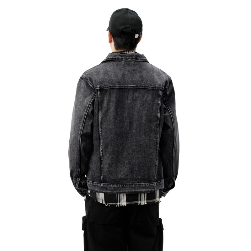 Jaket Denim Pria Model Longgar - Streetwear Brand For Men ulasan dan harga