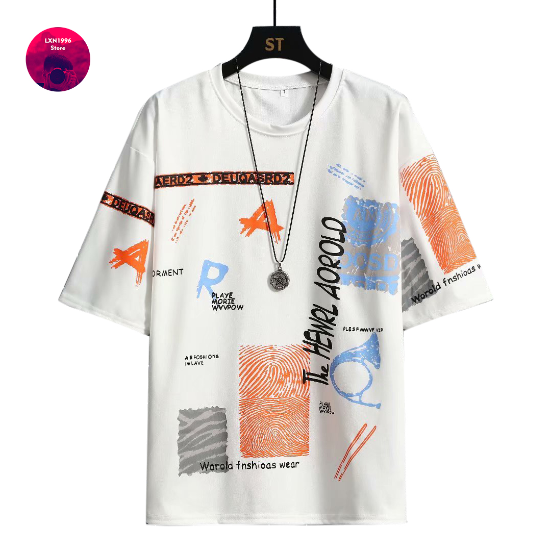 T-shirt Lengan Pendek Musim Pa - Streetwear Brand Japan ulasan dan harga