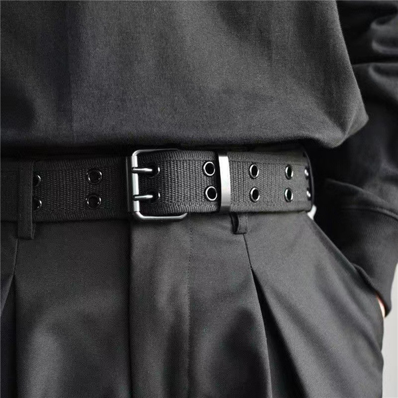 Sabuk kanvas nilon anyaman pri - Corteiz Cargo Pant ulasan dan harga
